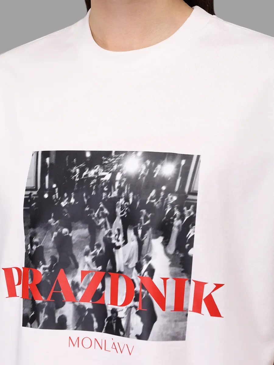 Футболка PRAZDNIK хлопковая