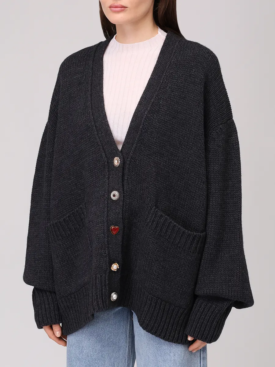 Кардиган шерстяной