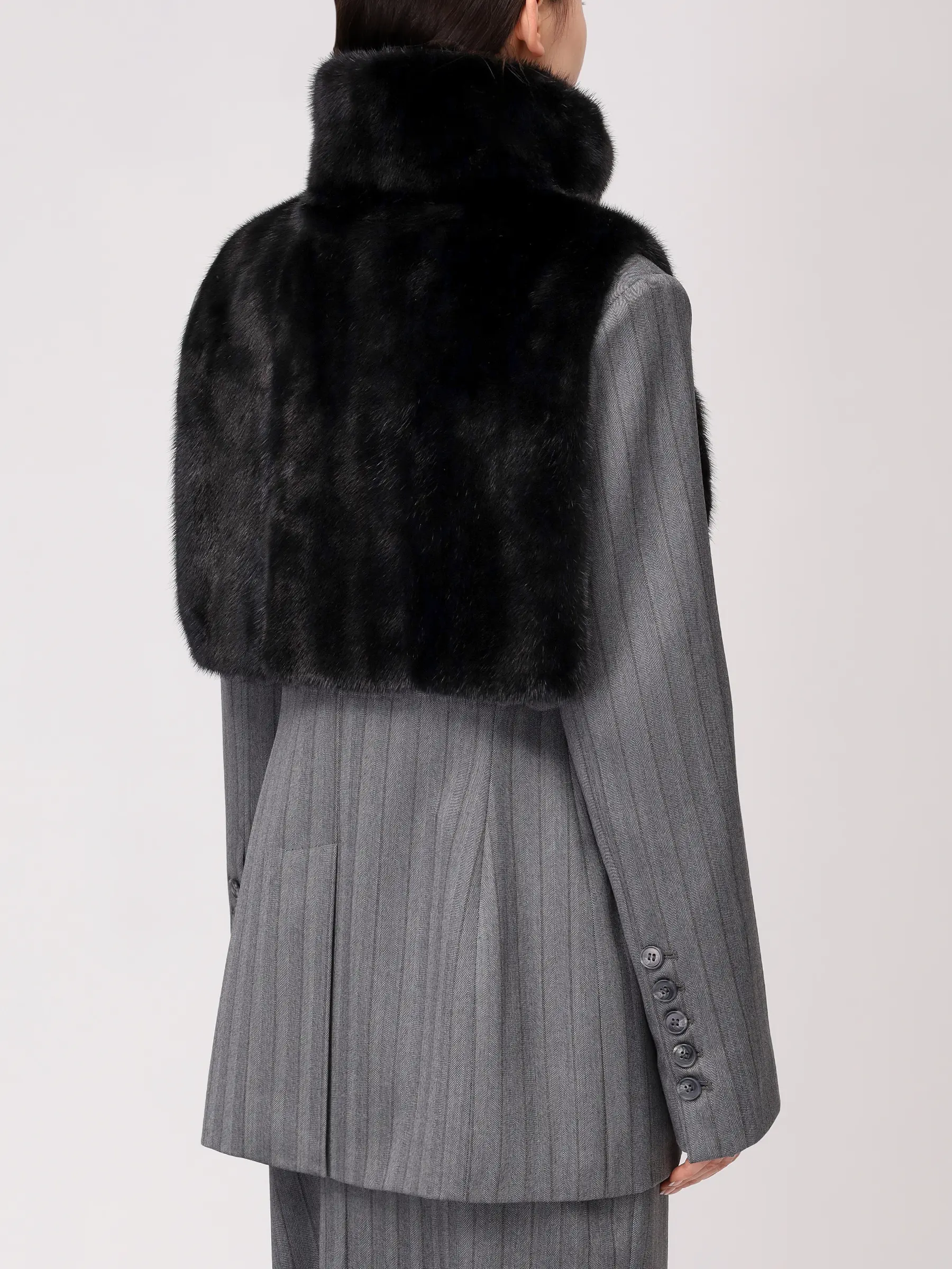 Манишка Nora норковая