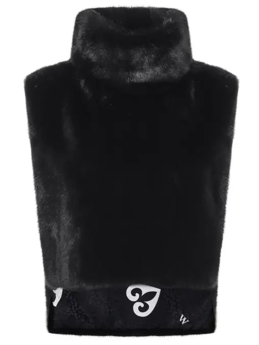 Манишка Nora норковая WHITE LILY