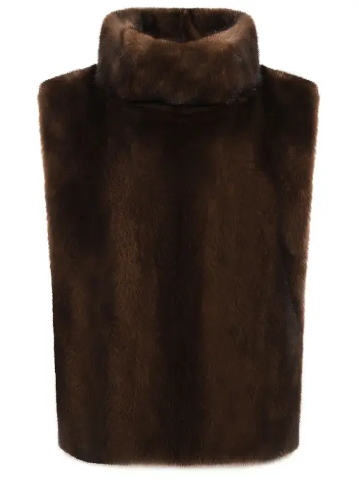 Манишка Nora норковая WHITE LILY