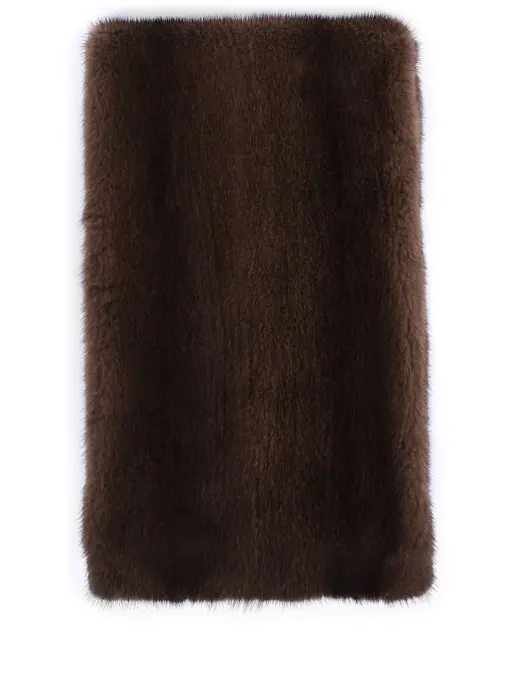 Шарф Nora норковый WHITE LILY