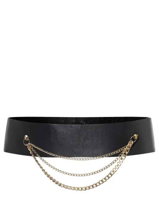 Ремень кожаный WHITE LILY