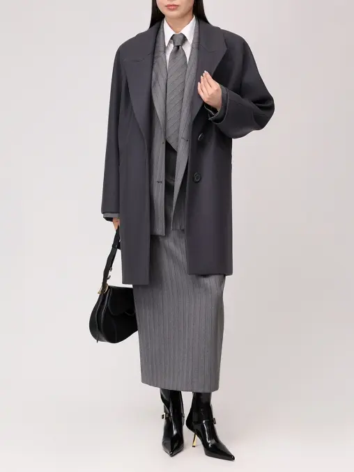 Пальто Grisette кашемировое WHITE LILY