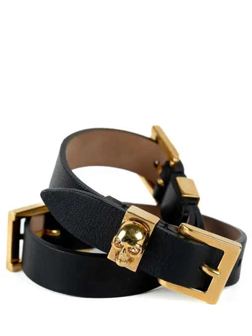Браслет кожаный ALEXANDER MCQUEEN