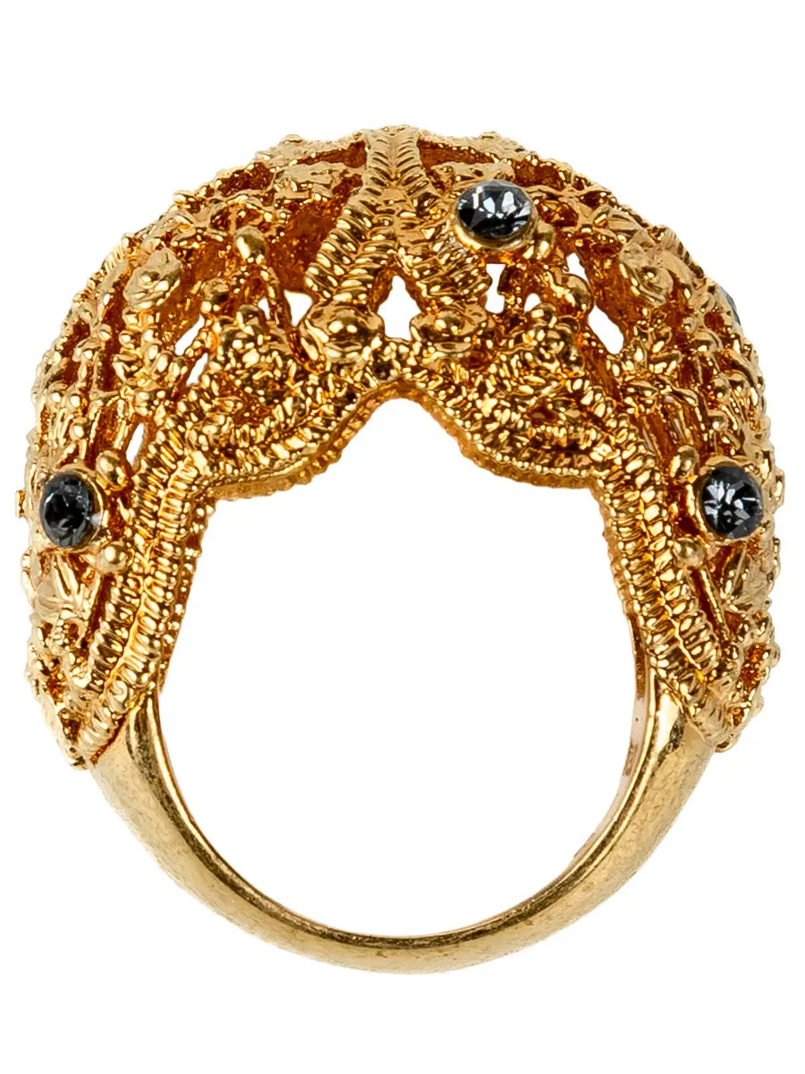 Кольцо ажурное