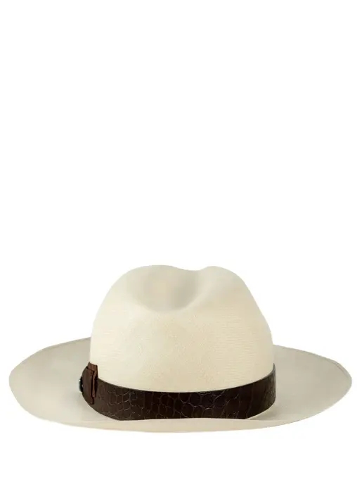 Шляпа соломенная BORSALINO