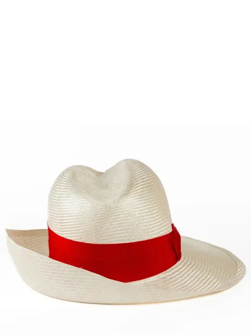 Шляпа соломенная BORSALINO