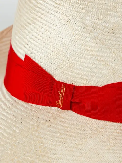 Шляпа соломенная BORSALINO