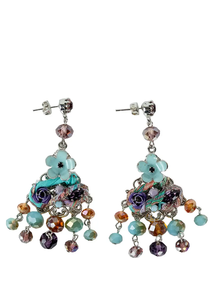 Серьги с камнями