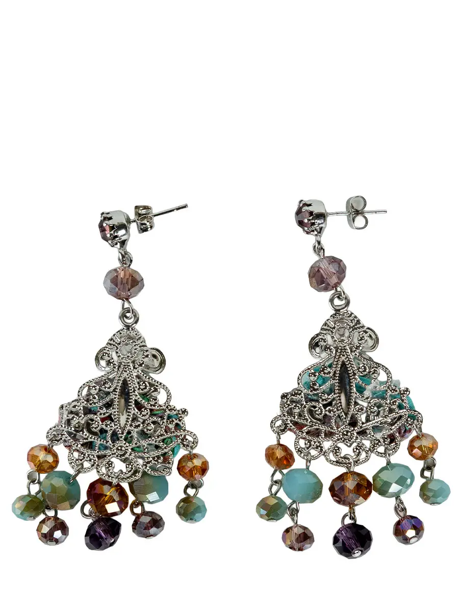 Серьги с камнями