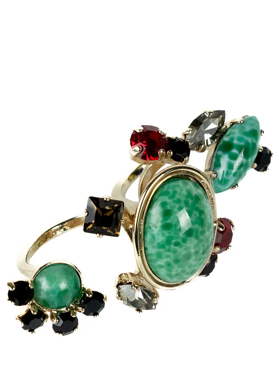 Кольцо с камнями