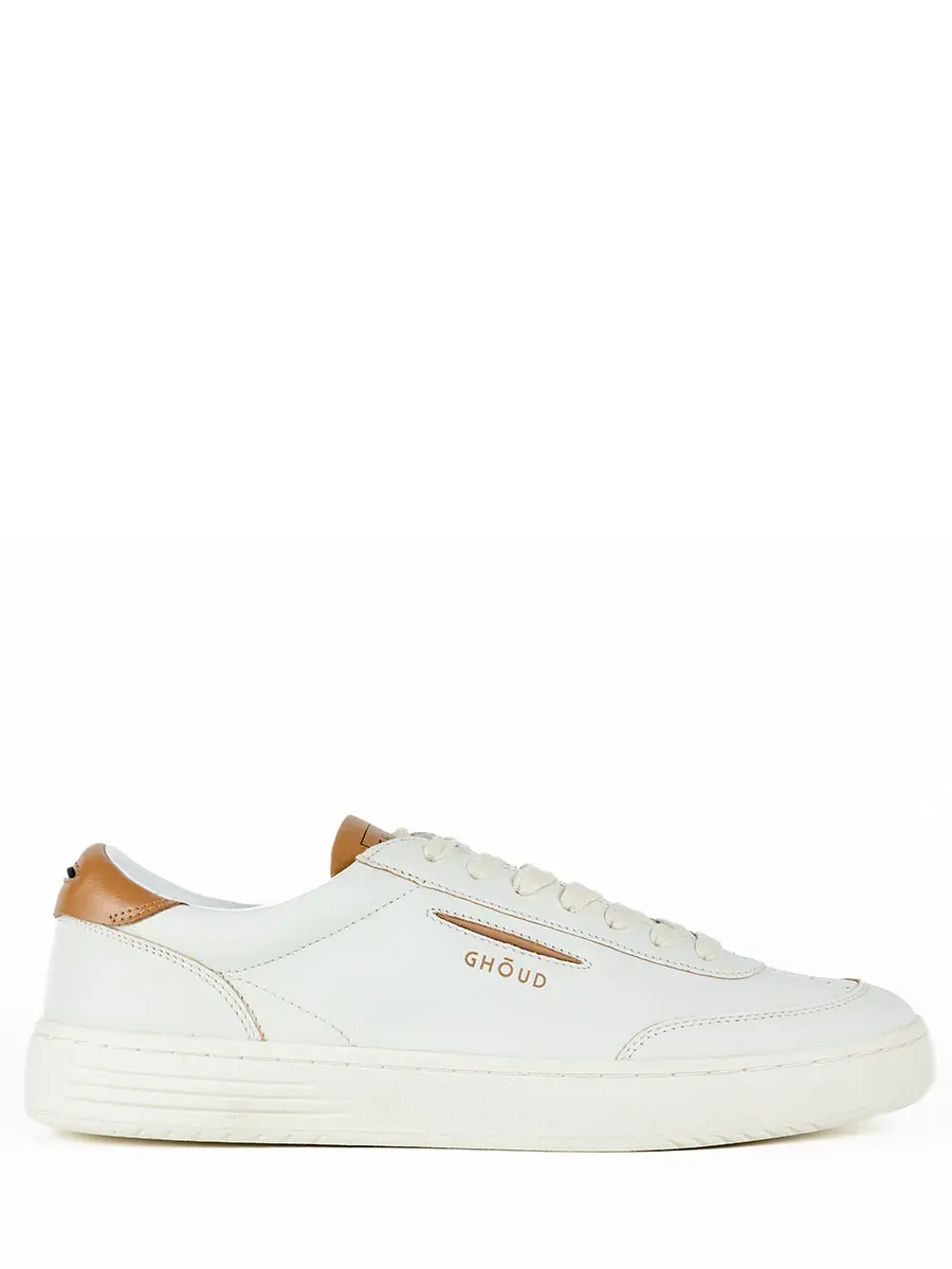 Кроссовки кожаные