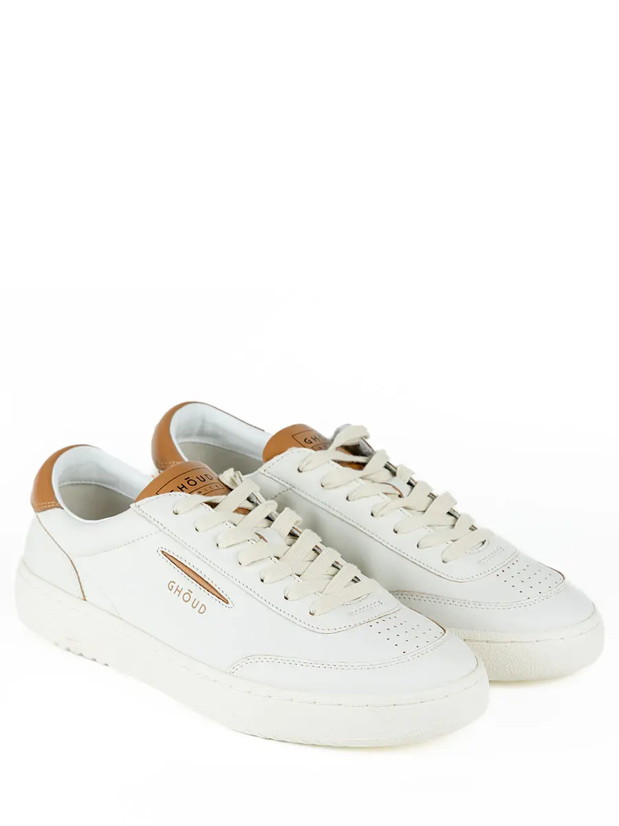 Кроссовки кожаные