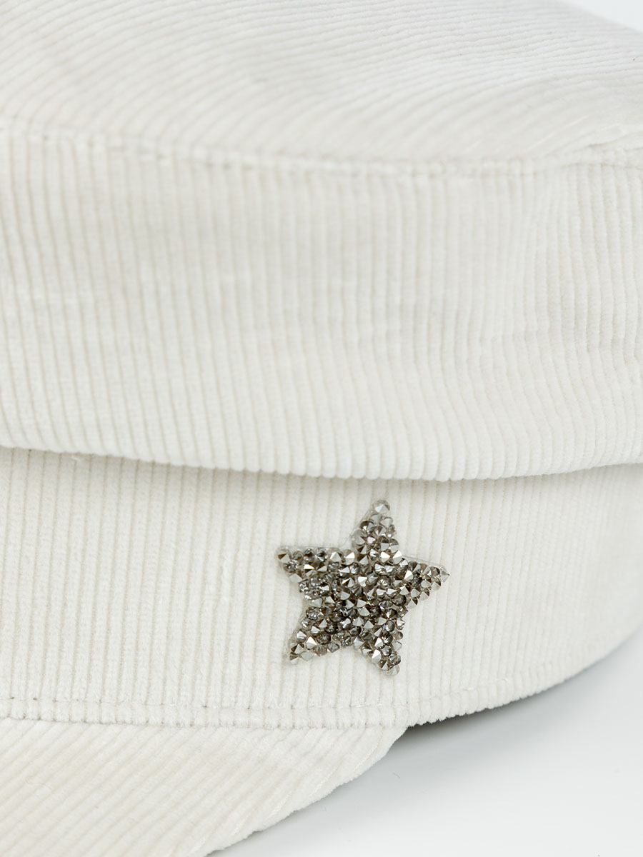 Кепка вельветовая