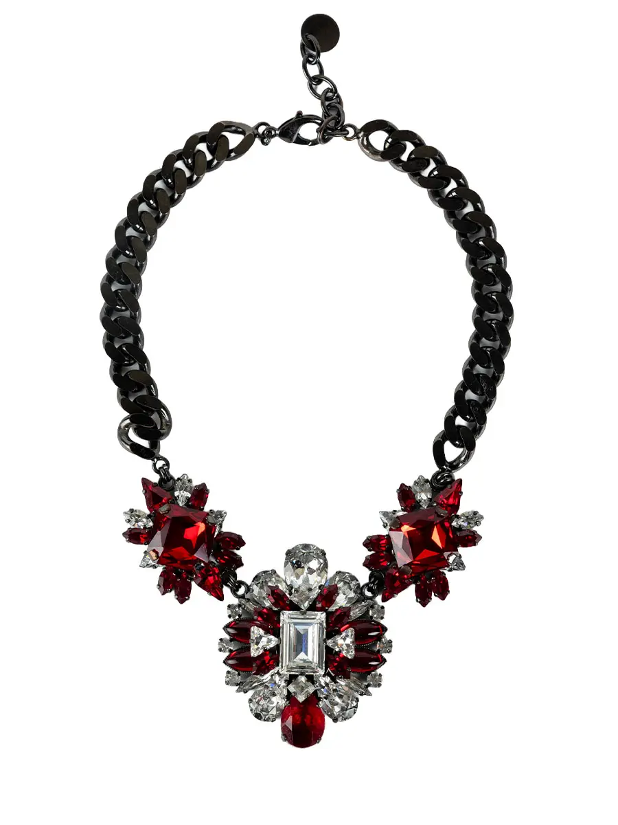 Колье из камней