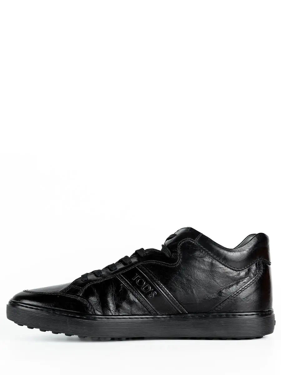 Кроссовки кожаные