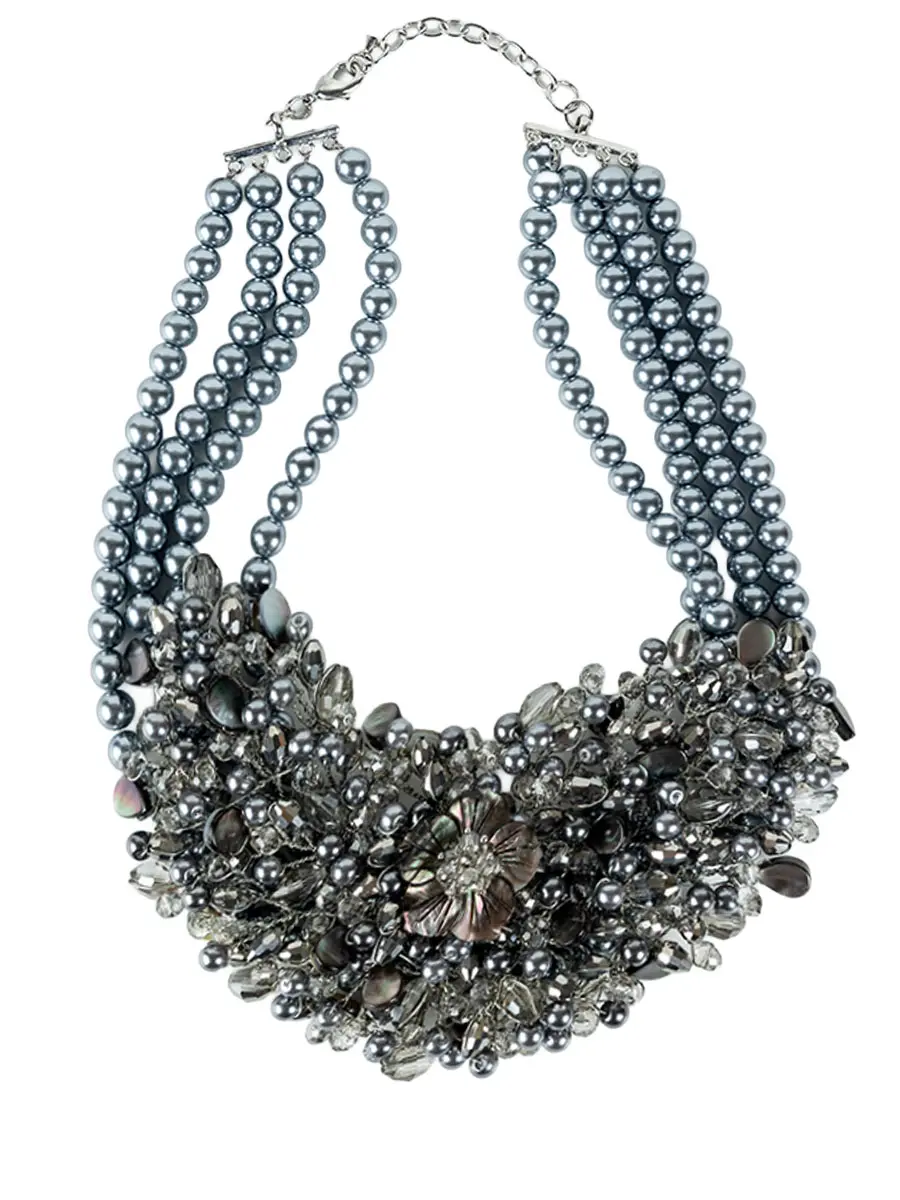 Колье из камней