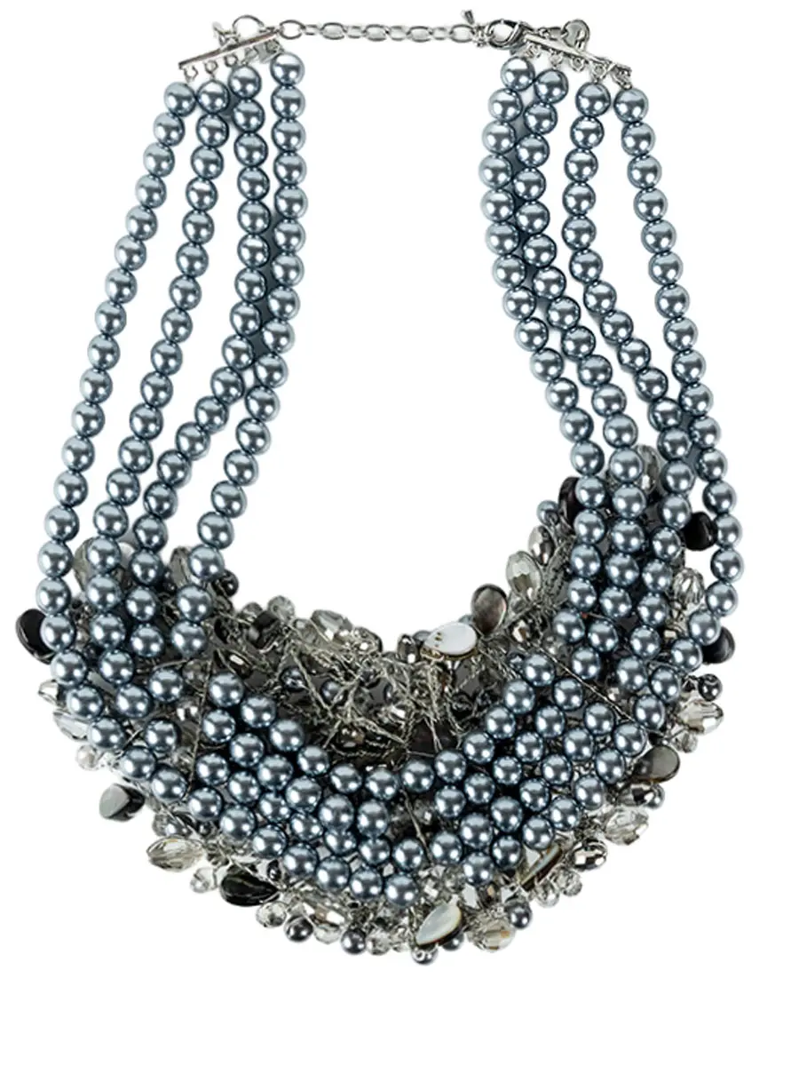 Колье из камней