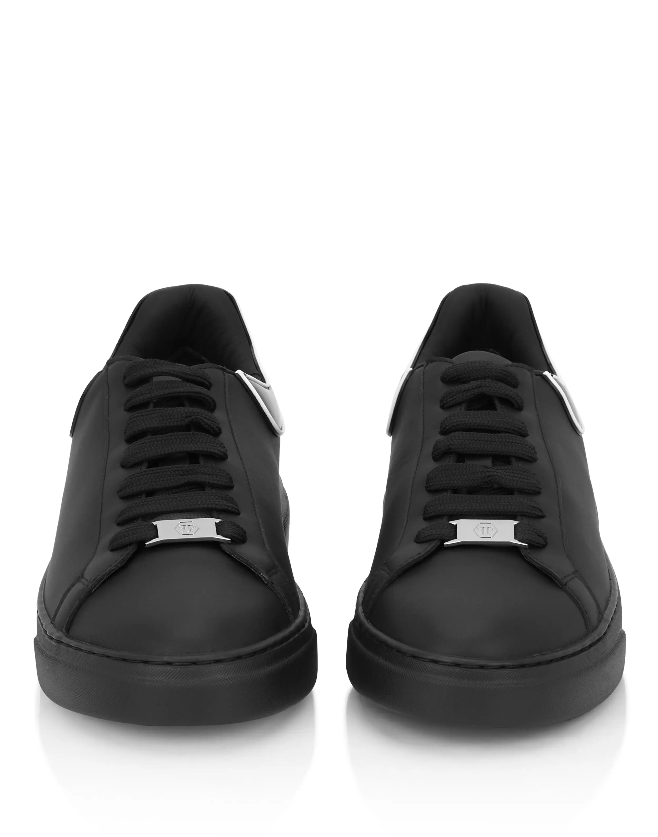 Кроссовки кожаные