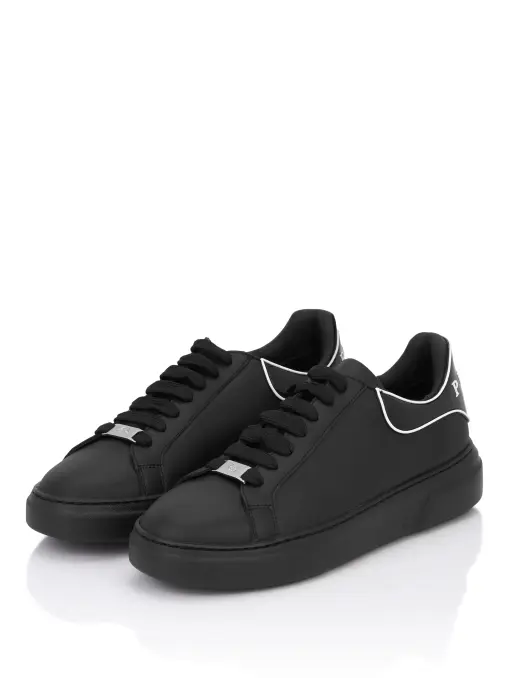 Кроссовки кожаные PHILIPP PLEIN