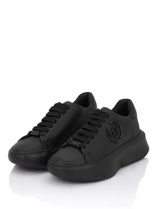 Кроссовки кожаные PHILIPP PLEIN