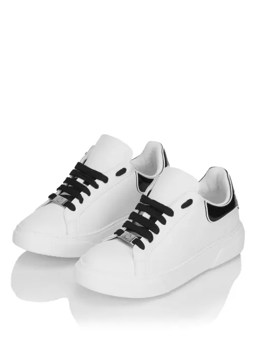Кроссовки кожаные PHILIPP PLEIN