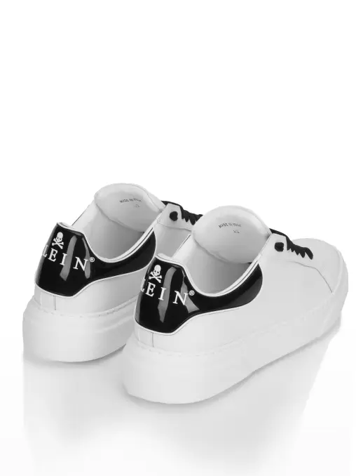 Кроссовки кожаные PHILIPP PLEIN