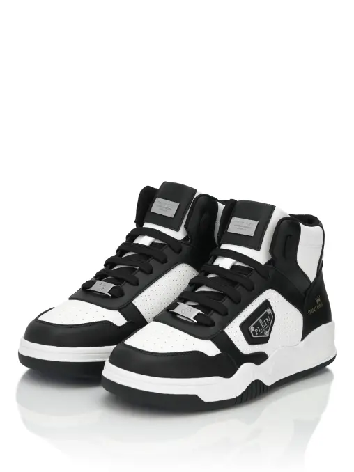 Кеды кожаные PHILIPP PLEIN