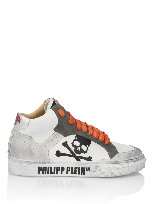 Кеды кожаные PHILIPP PLEIN