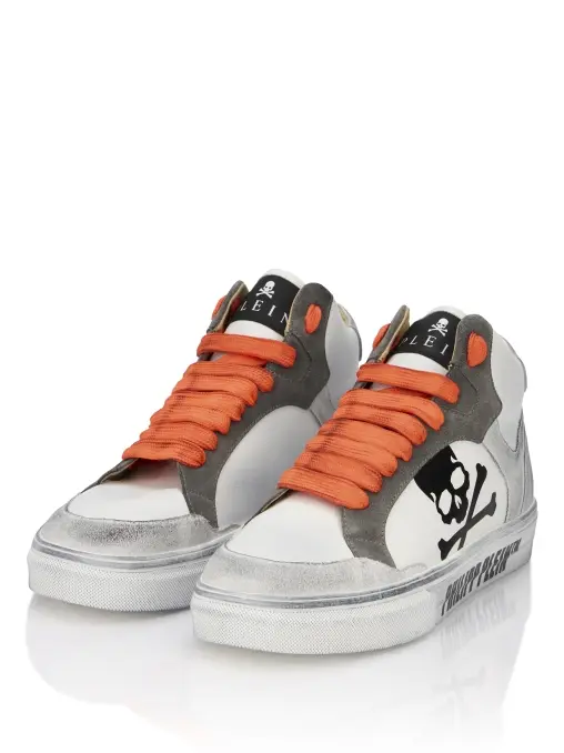 Кеды кожаные PHILIPP PLEIN