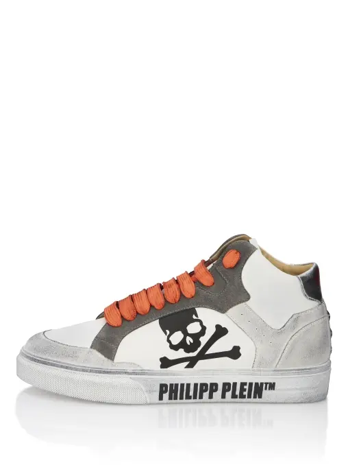 Кеды кожаные PHILIPP PLEIN