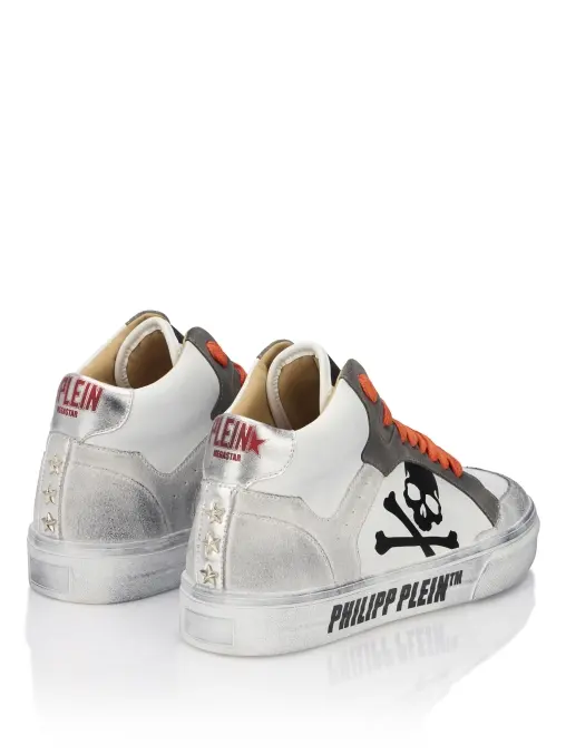 Кеды кожаные PHILIPP PLEIN