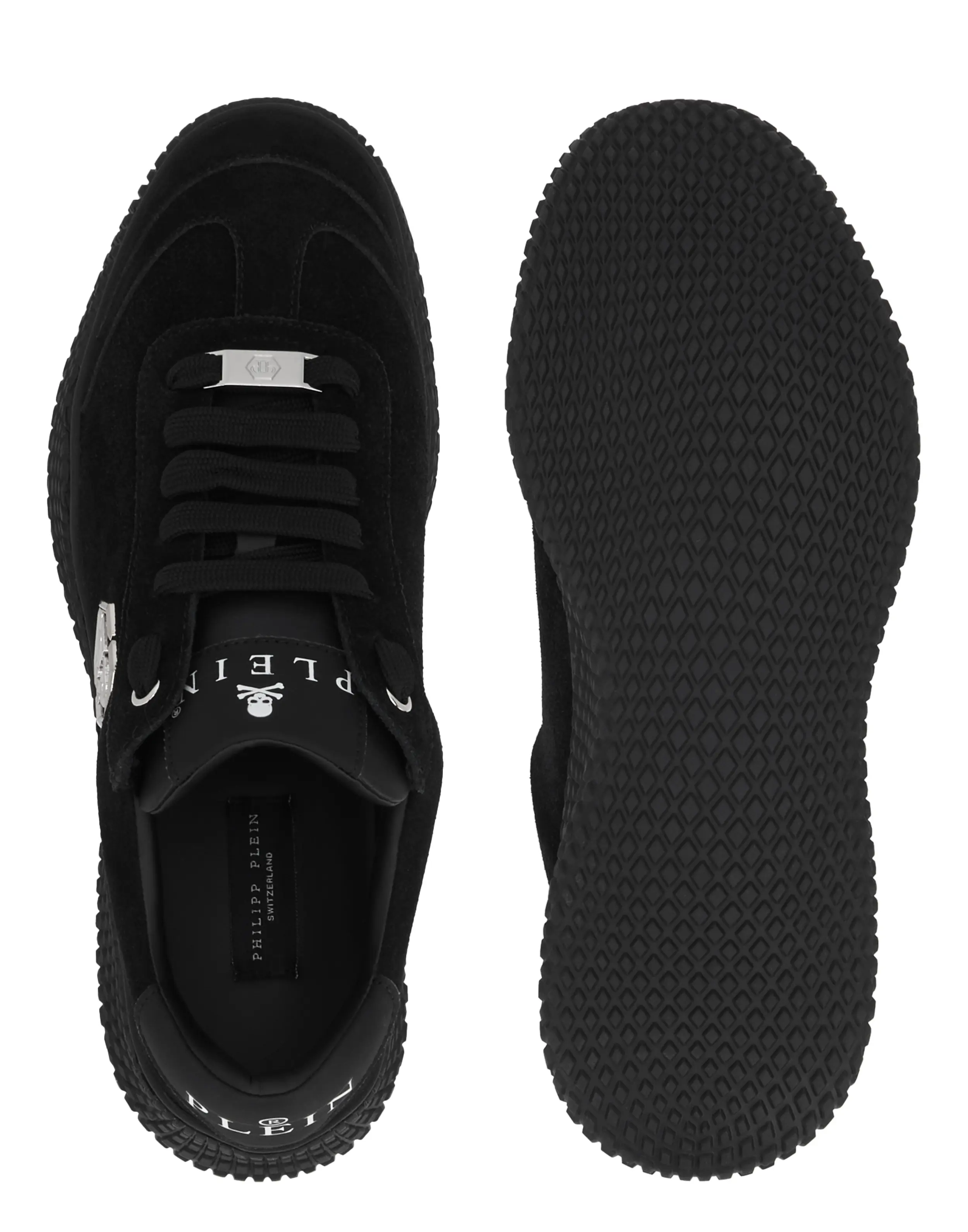 Кроссовки замшевые