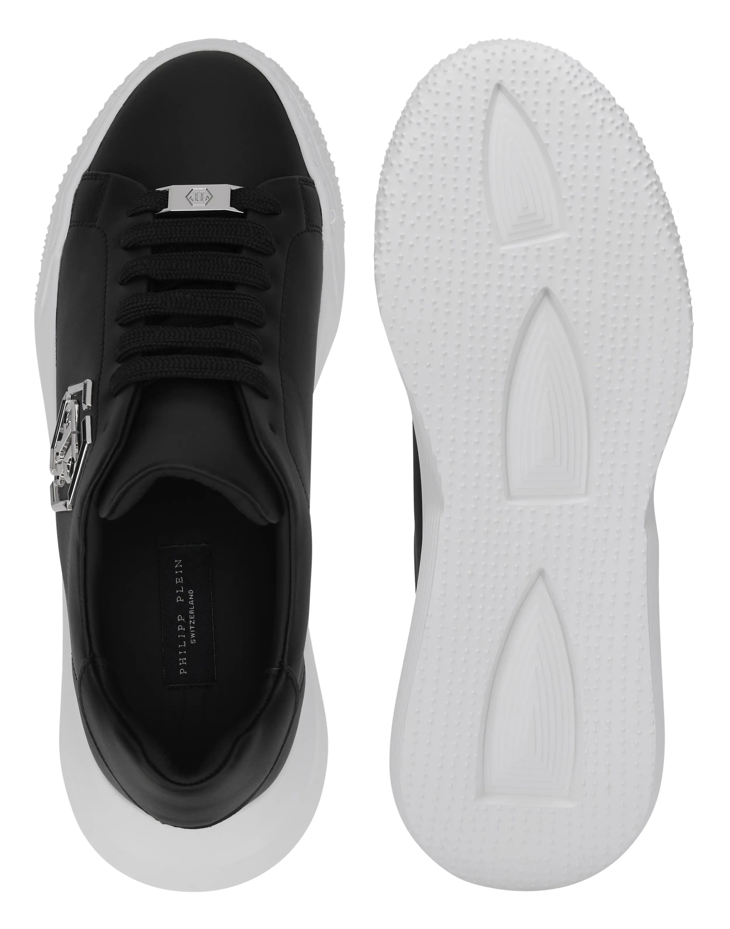 Кроссовки кожаные