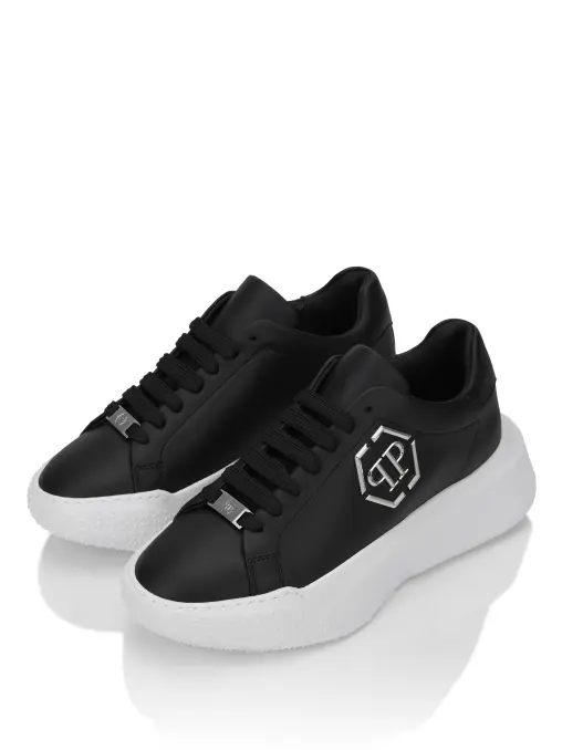 Кроссовки кожаные PHILIPP PLEIN