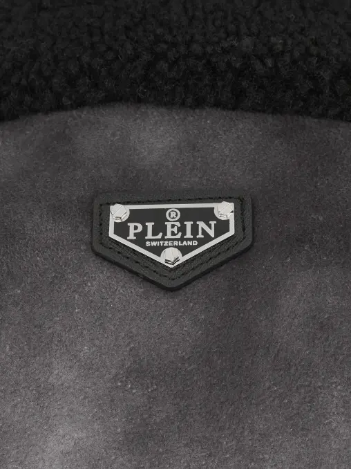 Дубленка из экомеха PHILIPP PLEIN