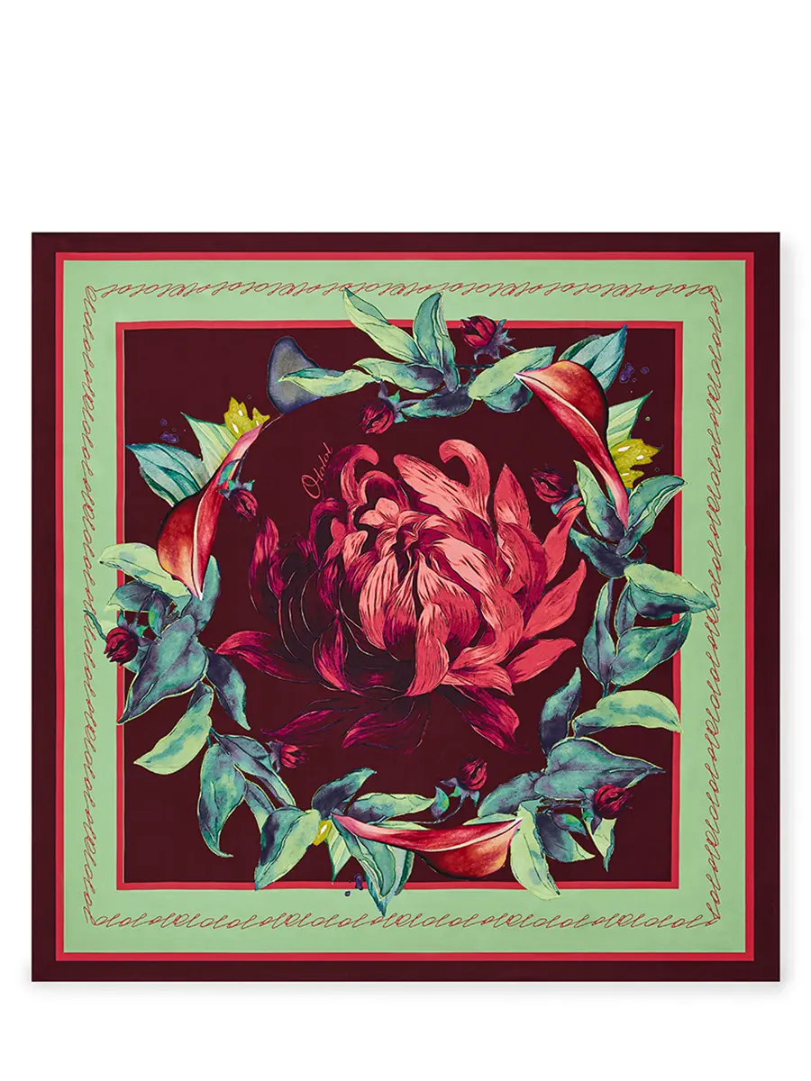 Платок шелковый