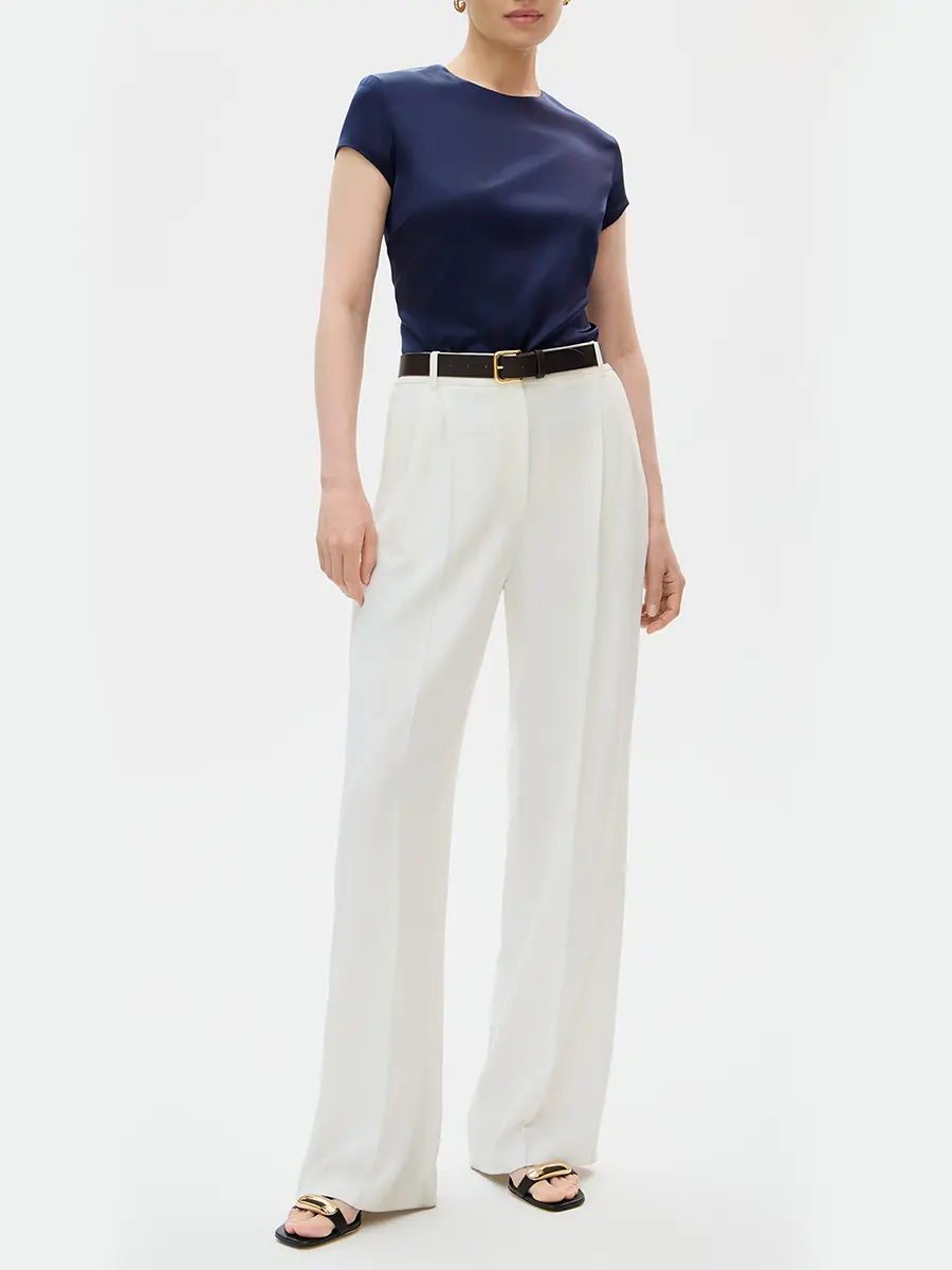 Блуза шелковая