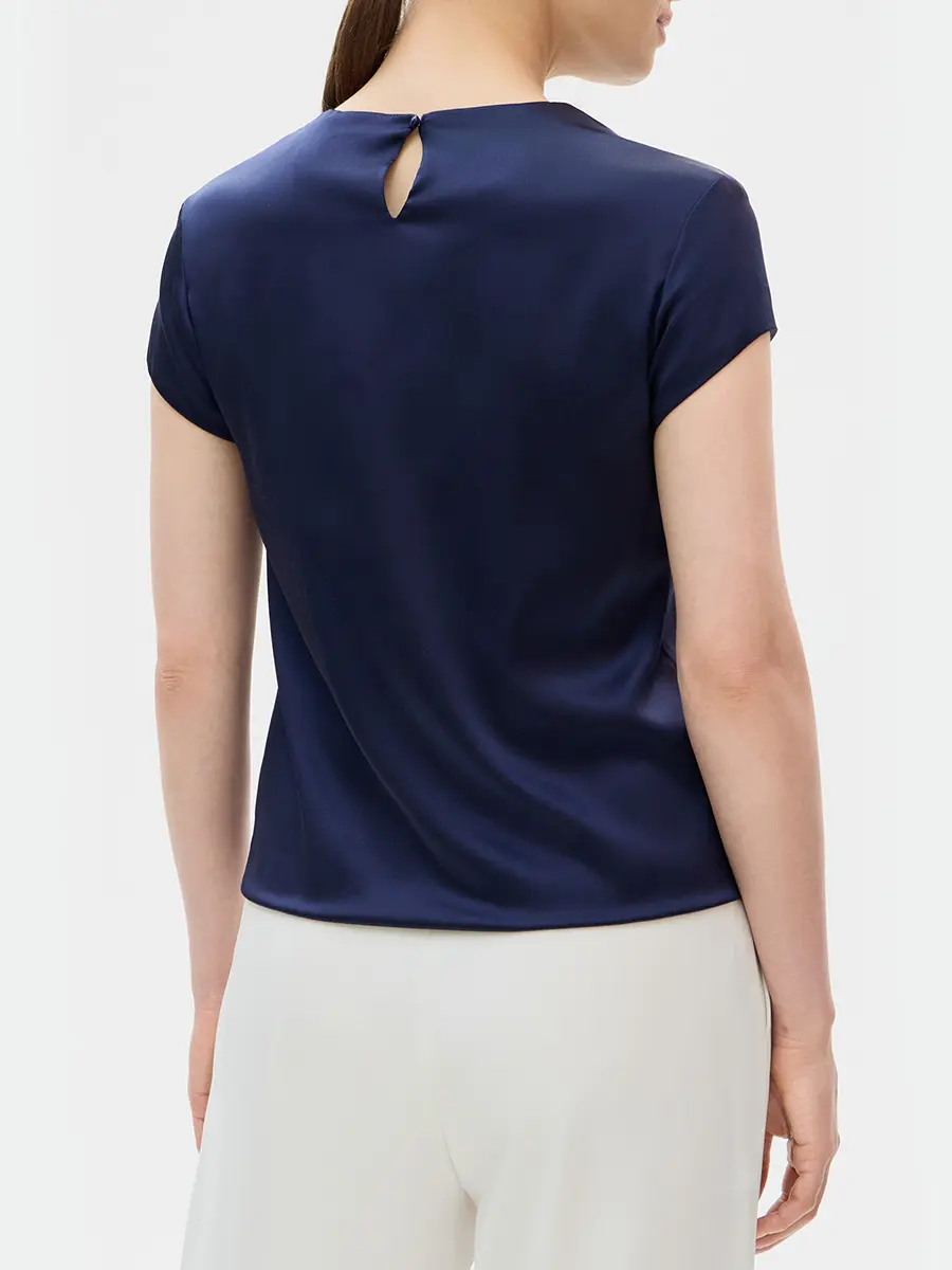 Блуза шелковая