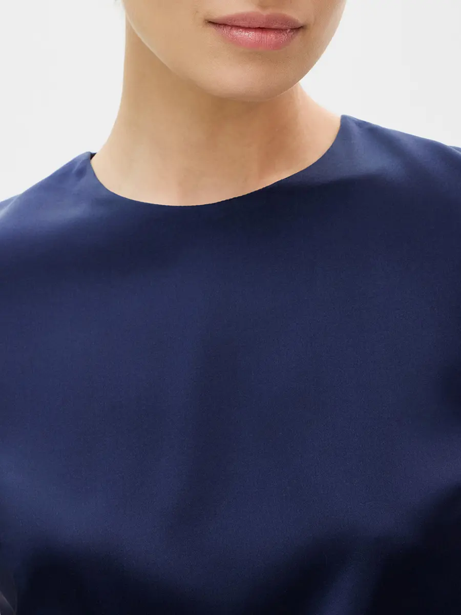 Блуза шелковая