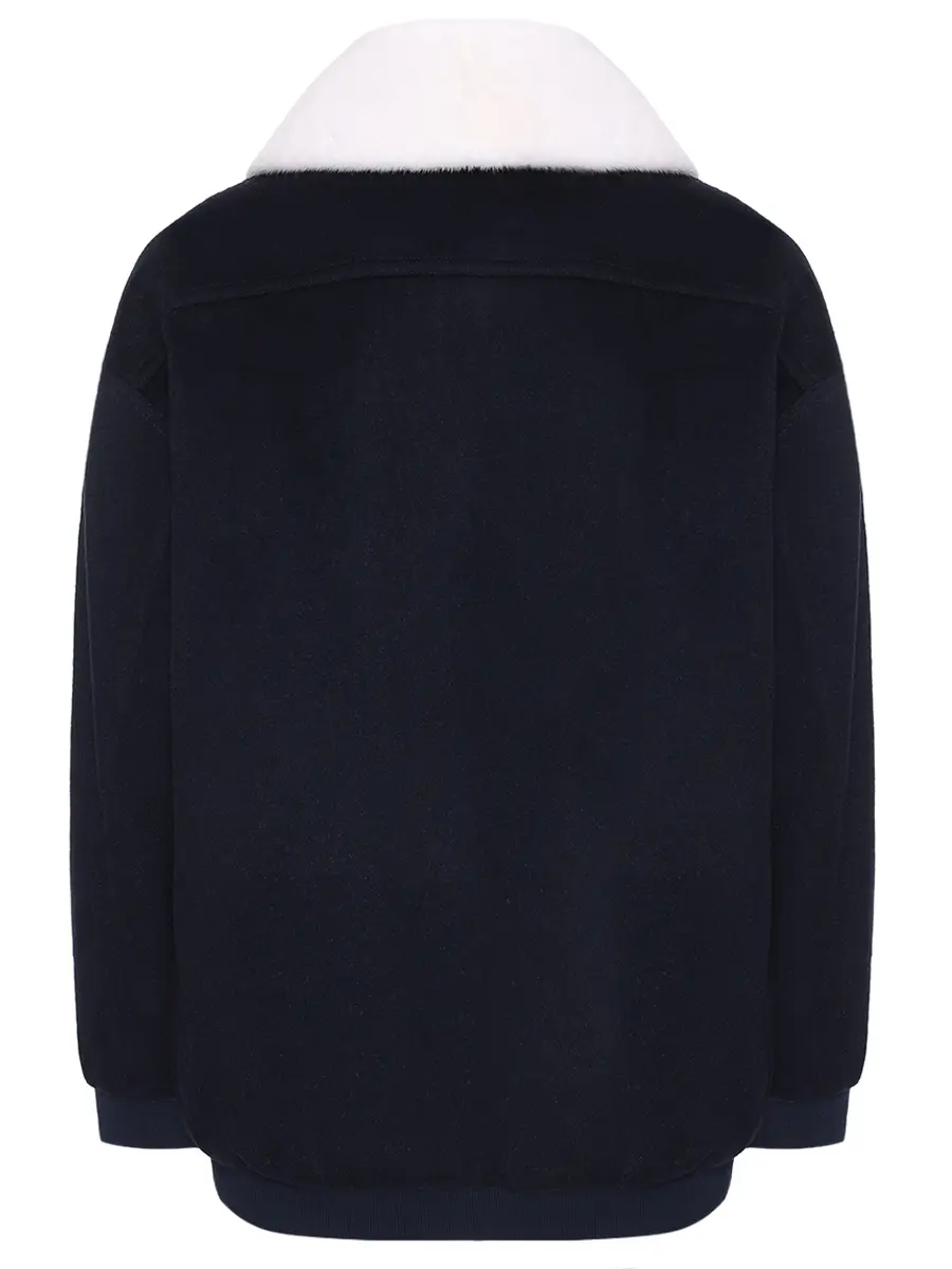 Бомбер с мехом норки