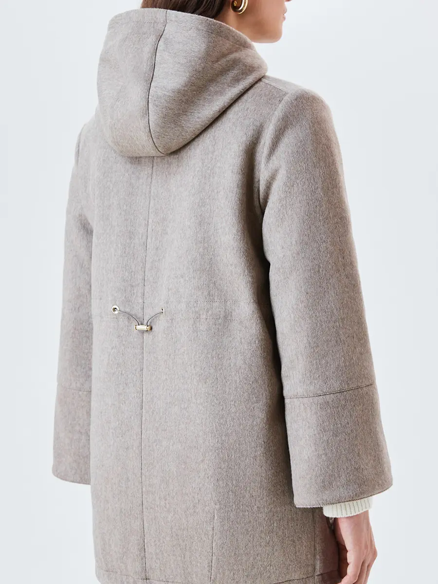 Полупальто из шерсти и кашемира