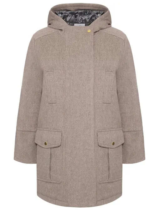 Полупальто из шерсти и кашемира OLOLOL