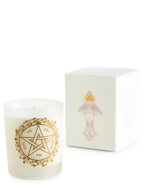 Свеча с мантрой OLOLOL