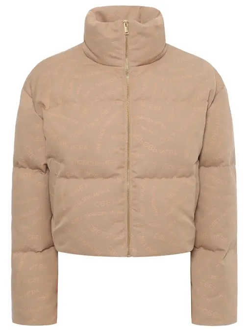 Пуховик стеганый OLOLOL