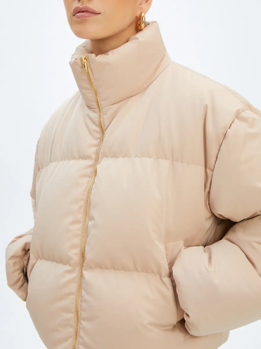 Пуховик стеганый