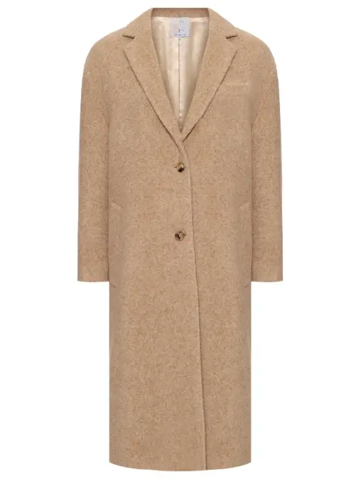Пальто из шерсти альпака OLOLOL