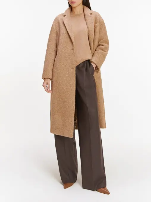 Пальто из шерсти альпака OLOLOL