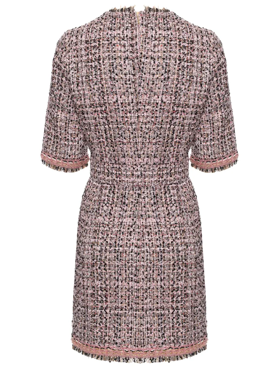 Платье твидовое